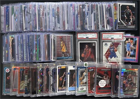 (117) Modern Basketball Rookie Lot Loaded w/ Prizm Wemby ANT Chris Paul etc