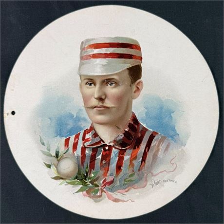 1889 A35 Old Judge Goodwin & Co John Ward HOF Baseball Album VG