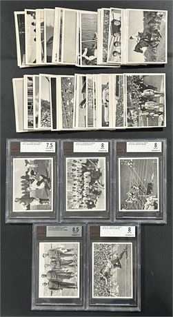 1936 Pet Cremer Olympia Complete Set (1-144) NMMT AVG w 5 Jesse Owens BGS Graded