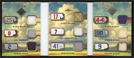 2025 Leaf Seasons in the Sun 3/8 Cloud 9, 9 Relic w/ Aaron/Jeter/Judge etc