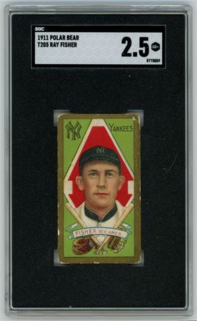 1911 T205 Polar Bear Ray Fisher SP SGC 2.5 GOOD+ (READ)