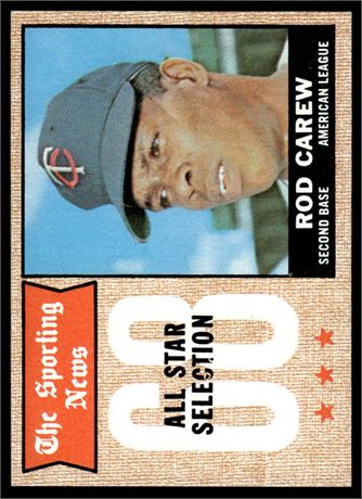 1968 Topps #363 Rod Carew AS NM