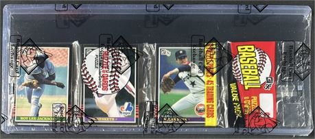 1985 Donruss Baseball Rack Pack Baseball Card Exchange Wrapped
