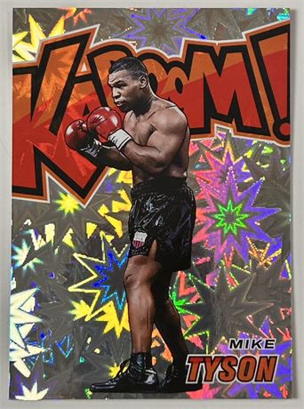 2025 Panini Combat Anthology #8 Mike Tyson Kaboom! SSP
