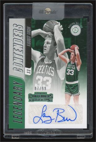 2018 Contenders Legendary Contenders Larry Bird Auto 87/99