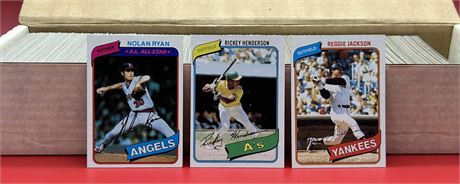 1980 Topps Complete Set (1-726) Sharp and Glossy