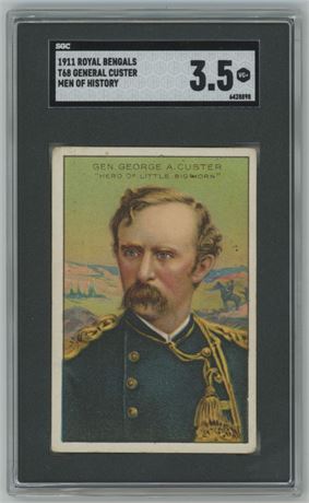 1911 T68 Royal Bengals General Custer Men of History SGC 3.5 VG+