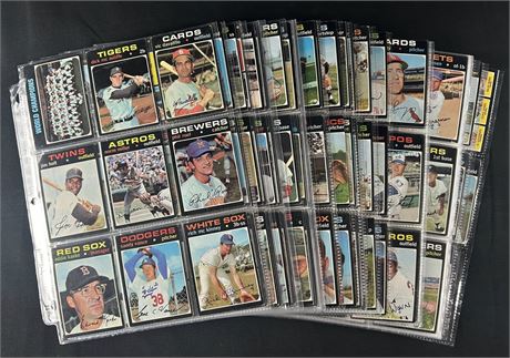 1971 Topps Baseball Partial Set (358) w/ 90+ Hi#'s VGEX Avg
