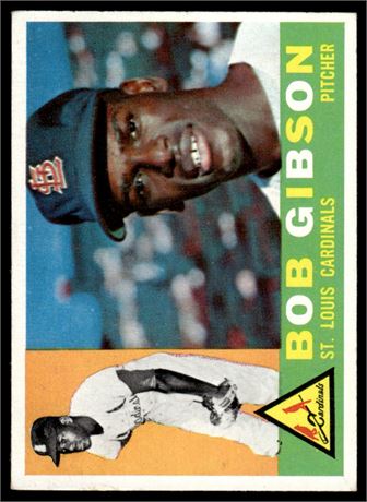 1960 Topps #73 Bob Gibson VGEX