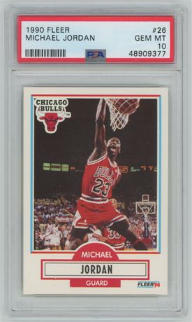1990 Fleer #26 Michael Jordan PSA 10 GEM MINT