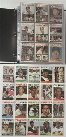 1964 Topps Baseball Complete Set (1-587) VG+ AVG READ
