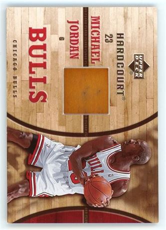 2006 Upper Deck Michael Jordan Hardcourt Game Used Floor Relic