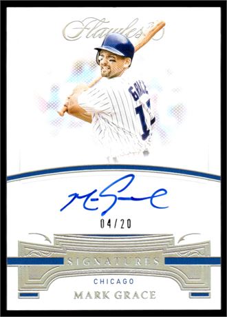 2021 Flawless Signatures Mark Grace Auto 4/20