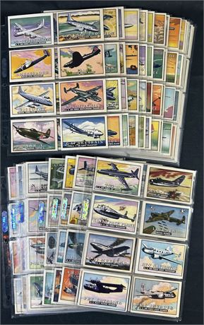 1952 Topps Wings Complete Set (1-200) EX AVG - Nice Set! READ