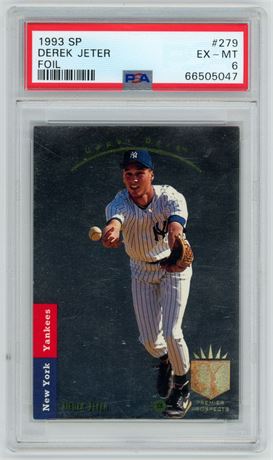1993 Upper Deck SP #279 Derek Jeter RC PSA 6 EXMT