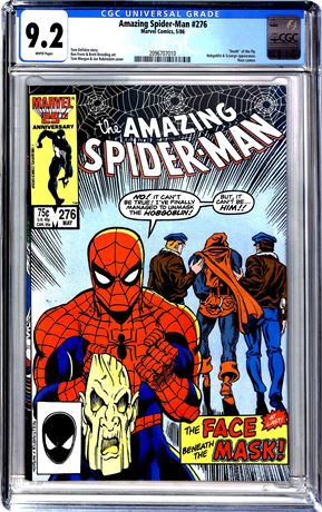 Amazing Spider-Man #276 (1986) CGC 9.2 "Death" of the Fly