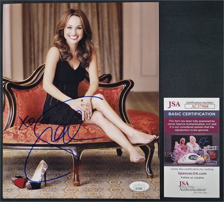 Giada De Laurentiis (Food Network) Signed 8x10 Photo JSA