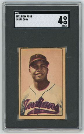 1952 Berk Ross Larry Doby Hit Parade Of Champions SGC 4 VGEX