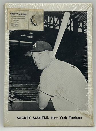 1961 Jay Publishing New York Yankess Complete Pack (8 Cards) (5x7)