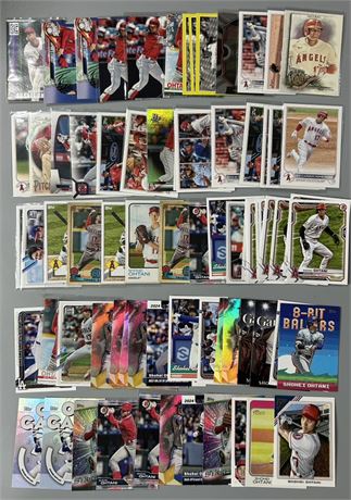 Shohei Ohtani Lot (75) w/ Inserts