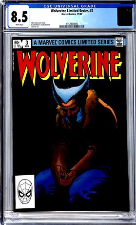 Wolverine Limited Series #3 (1982) CGC 8.5