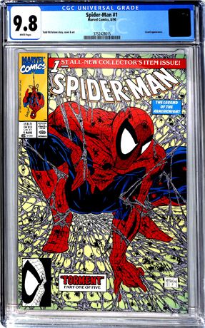 Spider-Man #1 (1990) CGC 9.8 Lizard Appearance
