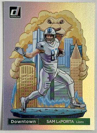 2024 Panini Donruss #6 Sam LaPorta Downtown! SSP
