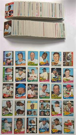 1965 Topps Baseball Complete Set (1-598) VG Avg READ