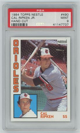 1984 Topps Nestle #490 Cal Ripken Jr. PSA 9 MINT