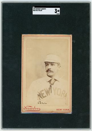 1895 N566 Newsboy Cabinets WB Fuller SGC 3 VG