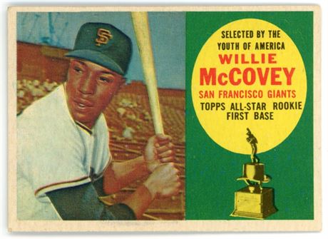 1960 Topps #316 Willie McCovey All-Star RC VGEX+