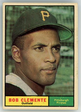 1961 Topps #388 Roberto Clemente EX