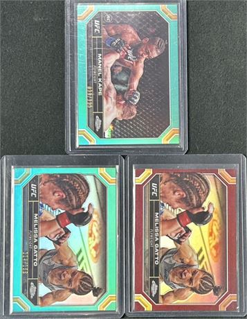 2024 UFC Lot (3) w/ Kape /199, Gatto /199