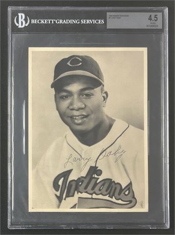 1948-50 Cleveland Indians Picture Pack #7 Larry Doby RC BVG 4.5 VGEX