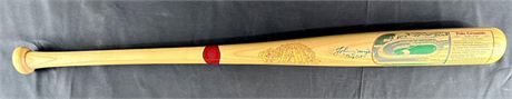 Johnny Mize/Monte Irvin Signed Cooperstown Bat w/ "Big Cat" Inscription JSA