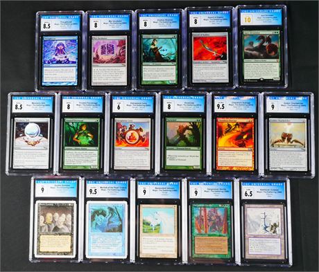 1994-2020 Magic The Gathering CGC Graded Lot (16)