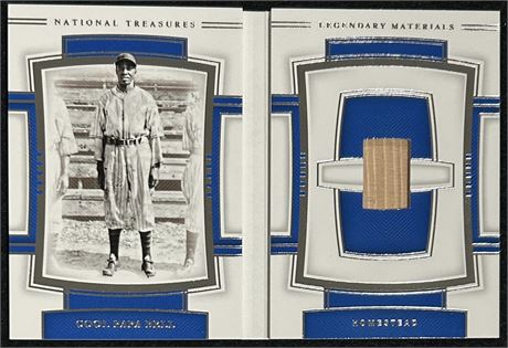 2020 National Treasures Cool Papa Bell Legendary Materials Booklet 03/99