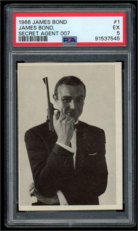 1966 James Bond #1 James Bond, Secret Agent 007 PSA 5 EX