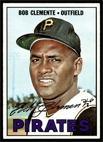 1967 Topps #400 Roberto Clemente EX w/ Nice Centering