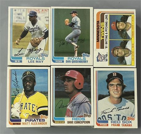 1982 Topps Complete Set (1-792) NM