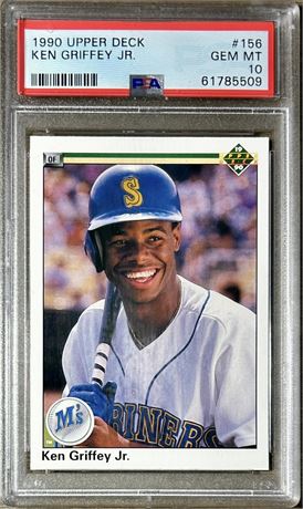 1990 Upper Deck #156 Ken Griffey Jr PSA 10 GEM MINT