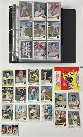 1973 Topps Baseball Complete Set (1-660) VGEX+ AVG READ w/ Wax Wrapper