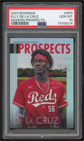 2023 Bowman Modern Prospects Elly De La Cruz PSA 10 GEM MINT