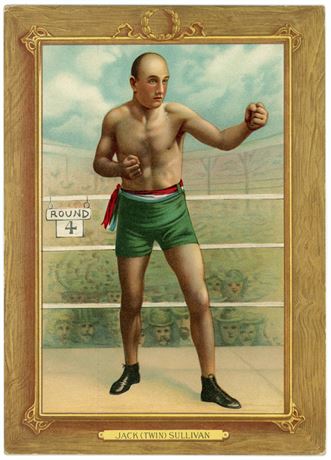 1910-11 T9 Turkey Red #56 Jack Sullivan Checklist Back (Offer) Low Grade