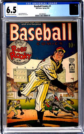Baseball Comics #1 (1949) CGC 6.5
