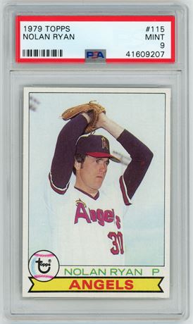 1979 Topps #115 Nolan Ryan PSA 9 MINT