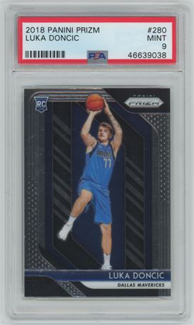 2018 Panini Prizm #280 Luka Doncic RC PSA 9 MINT