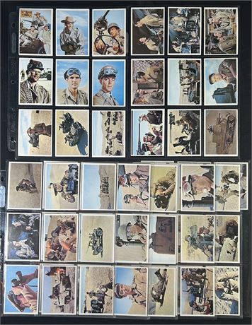 1966 Topps Rat Patrol Complete Set (1-66) EXMT AVG Nice Set!