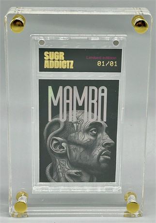 SugrAddictz Kobe Bryant Mamba 1/1 Holo Art Piece RARE (READ)