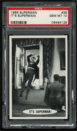 1966 Superman #38 It's Superman! PSA 10 GEM MINT Pop 7